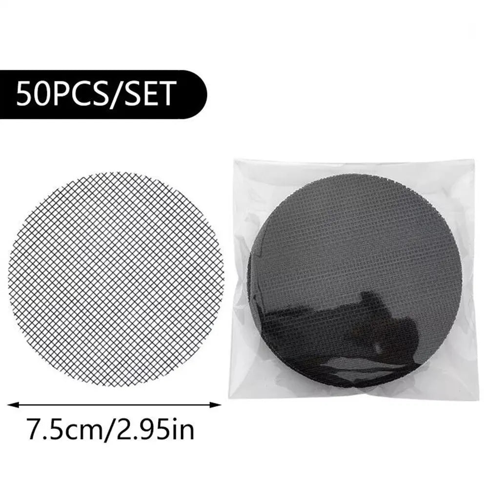Pot Hole Mesh Pad Mat Grid Round Drainage Hole Screen for Pot Bottom Prevent Soil Loss Anti Bonsai Flower Plant Gardening Tools