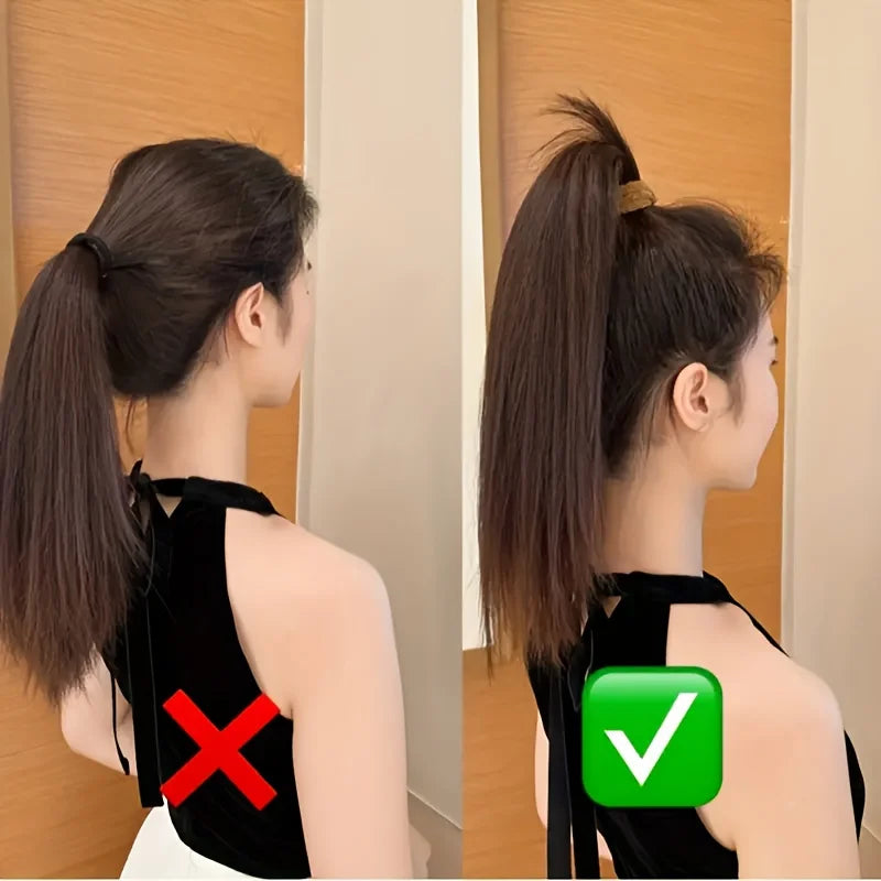 6pcs Box Packed Thick High Stretch Hair Bands For Women Girls Ponytail Holder Hair Tie Scrunchie Rubber Band Hair Accessories