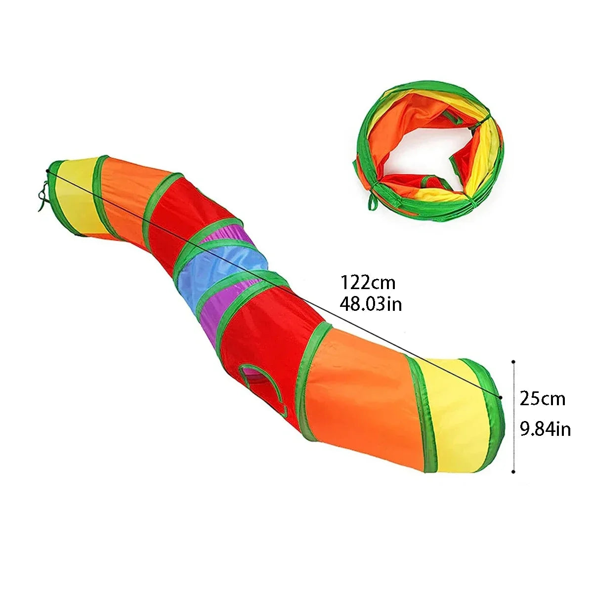 Cat Tunnel Tube, Foldable Cat Toys, Cat Training, Fun Interactive Toys, Puppy Black Tunnel, Pet Supplies, Cat Accessories