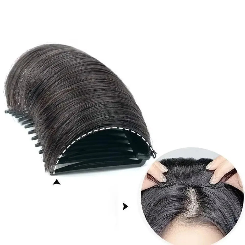 New Invisible Fluffy Hair Pad High Temperature Fiber Insert Comb Wig Cushion Hair Accessory Women's Styling