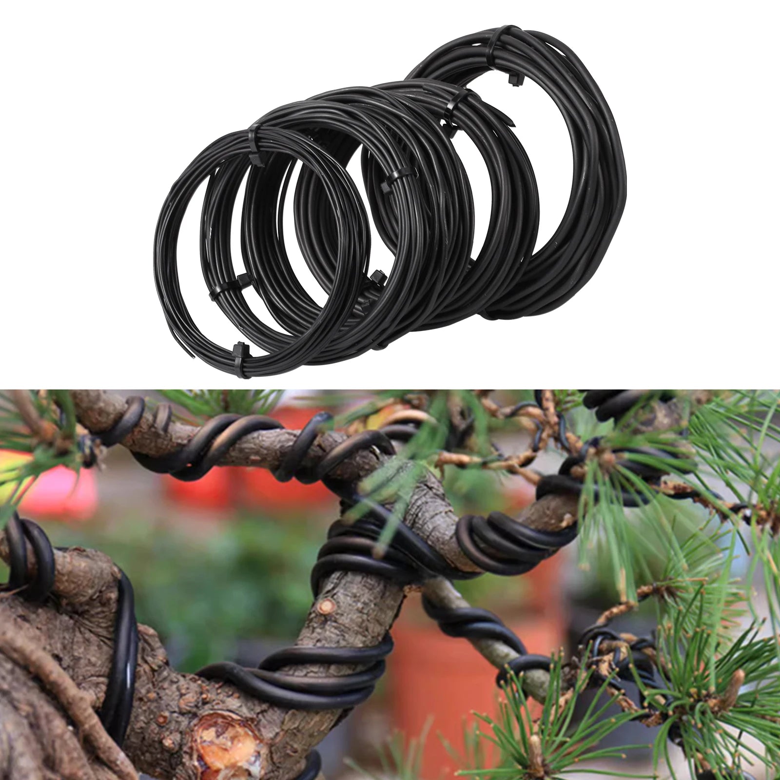 5/10m Bonsai Wire Plant Stand Fixing Bonsai Branches Training Wire Gardening Supplies Bonsai Shape Aluminum Wire for Bonsai Tool