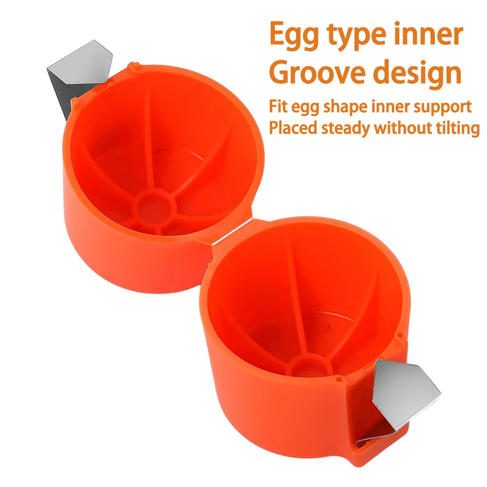 New Egg Shell Opener Press Egg Shell Separator Portable Egg Opener Kitchen Handheld Egg Shell Crusher Household