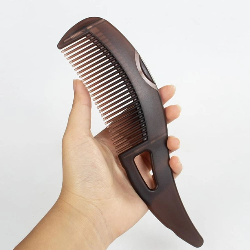 1/3Pc Dandruff Comb Hollow Tooth Button Combs Detoxing Energy Massage Scalp Psoriasis Combs Lice Comb Multifunctional Hair Brush