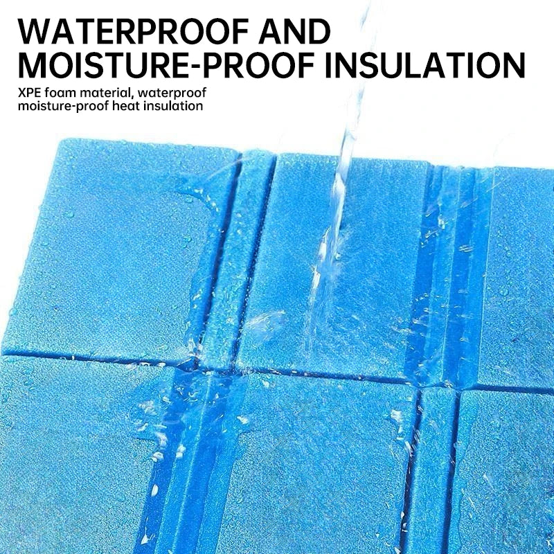 Beach Camping Mat XPE Outdoor Cushion Folding Foam Portable Picnic Mat Dirt Moisture-Prevent Folding Seat Cushion Camping Pad