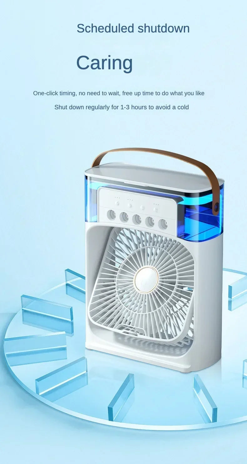 Portable Humidifier  Fan AIr Conditioner Household Small Air Cooler