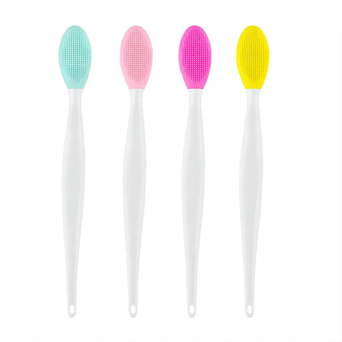 Beauty Skin Care Wash Face Silicone Brush Exfoliating Nose Clean Blackhead Removal Brushes Tools With Replacement Head