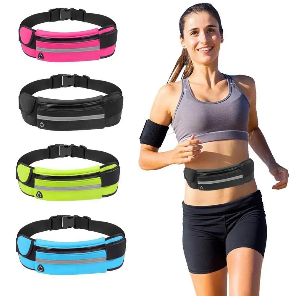 Sports Fanny Pack Women Running Waist Bag Men Belt Bag Phone Gym Bags Water Hydration Backpack Running Cycling Accessories