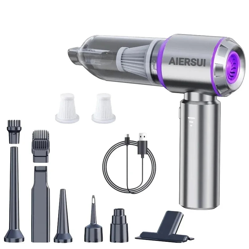 Car Vacuum Cleaner High Power Portable Handheld Wireless Brushless Motor Cleaning Machine Powerful Air Duster for Home Appliance