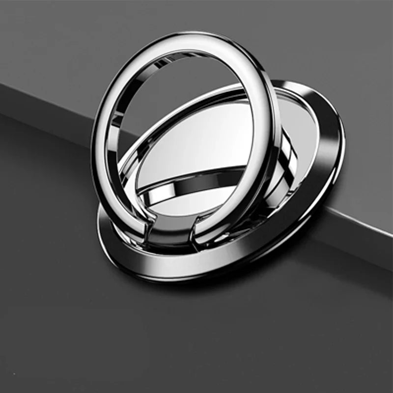 Finger Ring Holder Stand Grip 360 Rotating For Mobile Phone Car Magnetic Mount Phone Back Sticker Pad Unniversal Bracket
