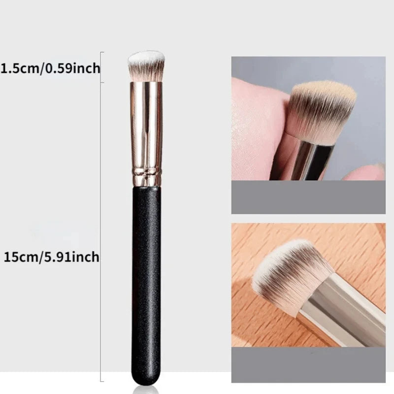 Foundation Concealer Brush, Premium Contour Blusher Brushes, Flawless Under Eye Dense Face Makeup Brush For Blending