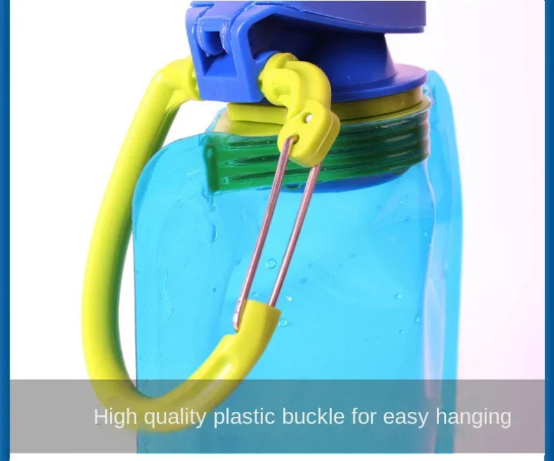 Portable Ultralight Foldable Water Bag Duckbill Folding Sports Outdoor Fitness Cycling Portable Storage Large Capacity Water Bag