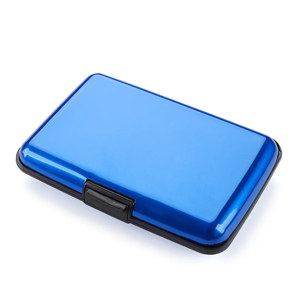 Aluminum Anti-Theft Wallets RFID Blocking Credit Card Holder RFID Wallet Metal Waterproof ID Card Case Coin Purse for Men Women
