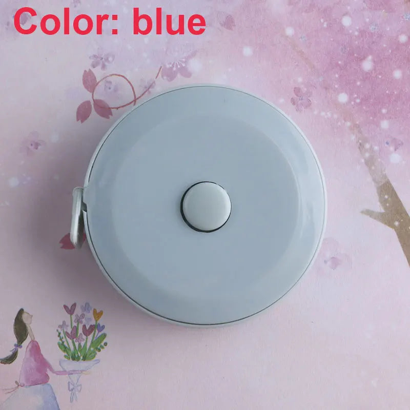 1.5/2Meters Mini Sewing Measure Tape Retractable Measuring Tape Fabric and Cloth Measure Tape for Sewing DIY Craft Cloth Tools