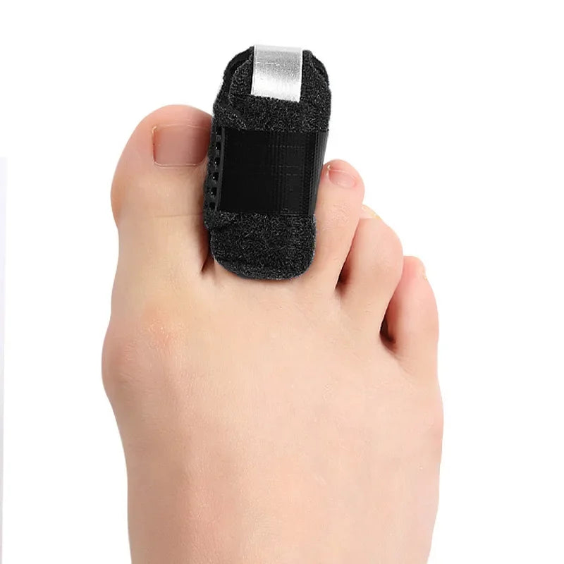 Toe Splints for Straightening Toes Straightener Adjustable Toe Corrector Brace for Toe Injuries Fractures Sprains Foot Care Tool