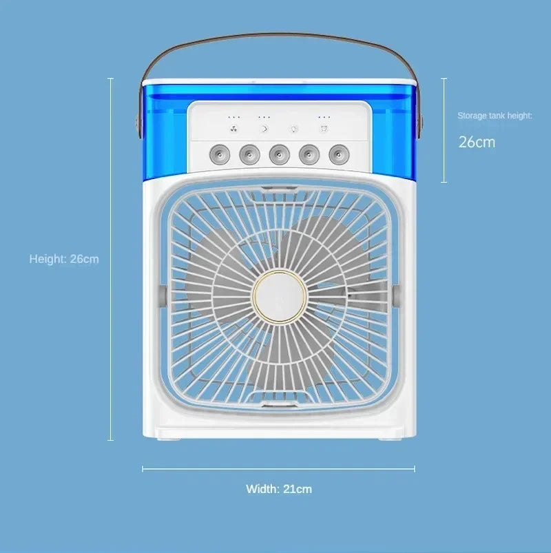 Portable Humidifier  Fan AIr Conditioner Household Small Air Cooler