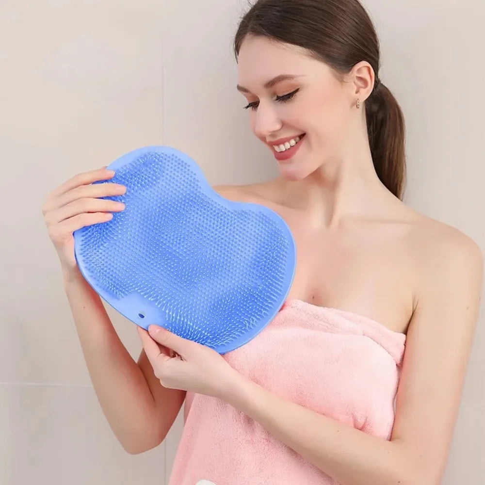 Anti-slip Shower Foot Scrub Massager - Anti-slip, Easy To Clean, Enhanced Exfoliation and Relaxation Bathroom Massage Pad
