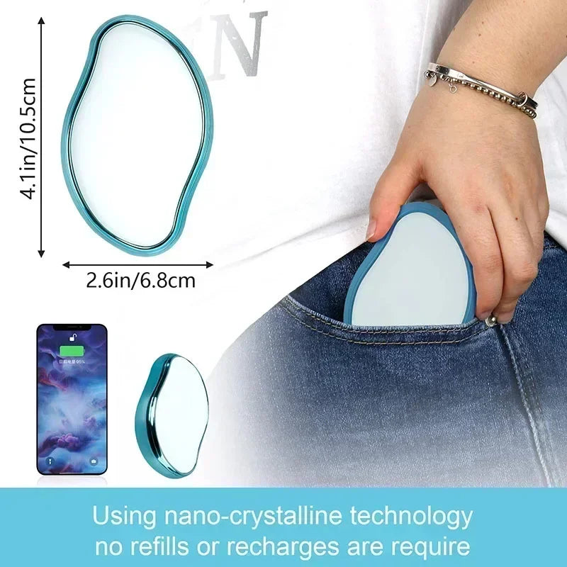 Painless Epilator Physical Crystal Hair Removal Body Depilation Tool Man Women's Hair Removal Beauty Tool Sanding Artifact