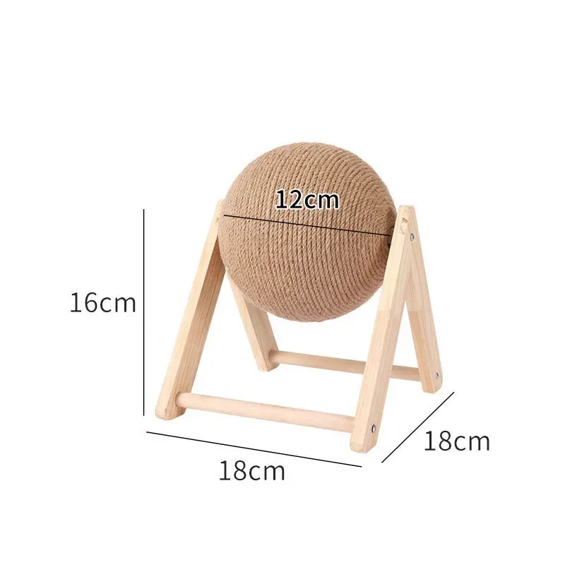 Cats Toy Cat Scratcher Sisal Rope Ball Kitten Interactive Grinding Paws Toys Scratch Board Pet Furniture Accessories Supplies