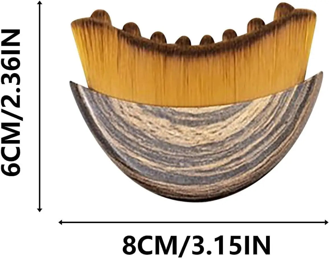 Portable Lymphatic Contour Face Brush Multi-function Chin Reduce Puffiness Lymphatic Drainage Face Brush Facial Sculpting Tool