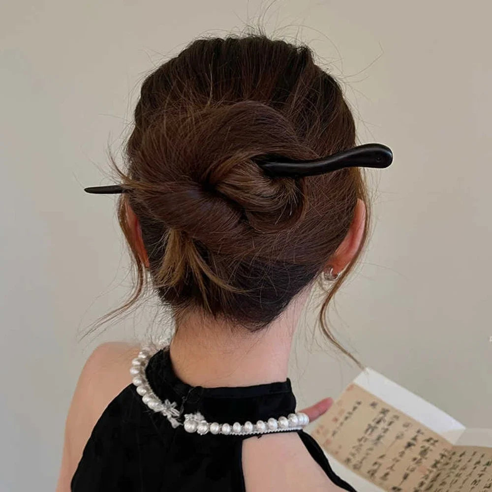 Hair Sticks Chopsticks Chinese Tortoise Shell Hairpin Hairs Clip Styling Pin Accessories for Women Hair Barrettes  Accessories