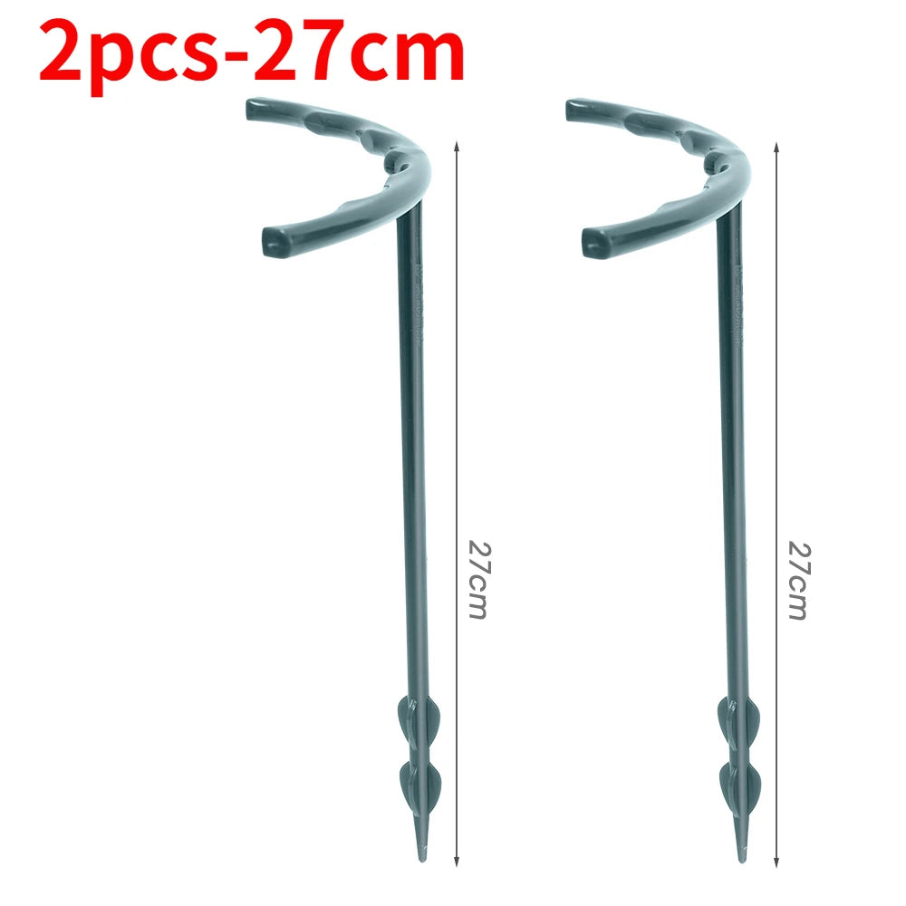 Garden Plant Support Cage Plie Flower Stand Holder Plastic Semicircle Greenhouse Orchard Fixing Rod Gardening Bonsai Tool