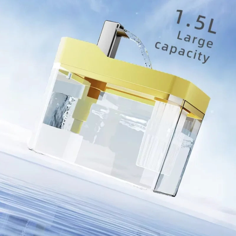 Cat Water Fountain Cat automatic water dispenser filters circulating flowing water intelligent pet automatic water dispenser