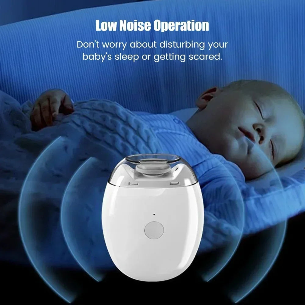 2 IN 1 Electric Nail Clipper Cutter with LED Light Automatic Nail Grinder Trimmer for Adult And Baby Mini Manicure Tools Nail Care