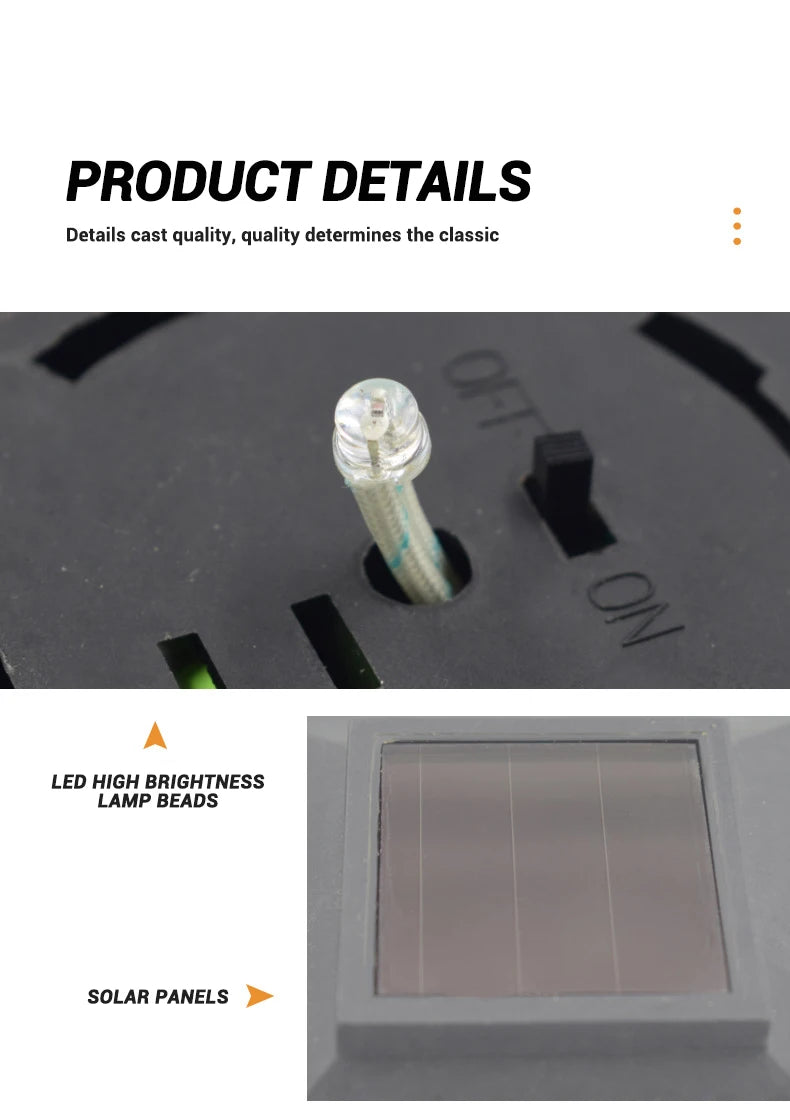 Solar Outdoor Lawn Lights Retro House Shaped Lamp Waterproof Courtyard Garden Decoration Night Lamp Inserted Small Palace Lights