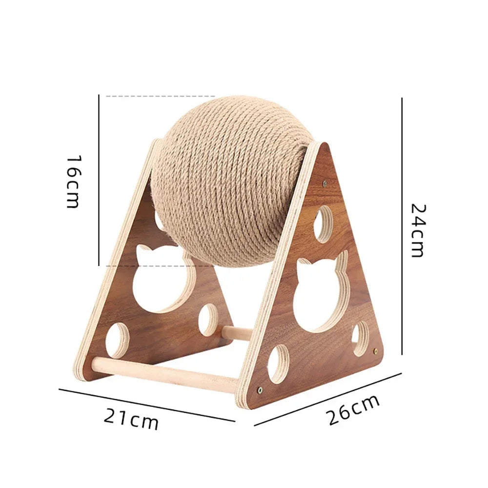 Cats Toy Cat Scratcher Sisal Rope Ball Kitten Interactive Grinding Paws Toys Scratch Board Pet Furniture Accessories Supplies