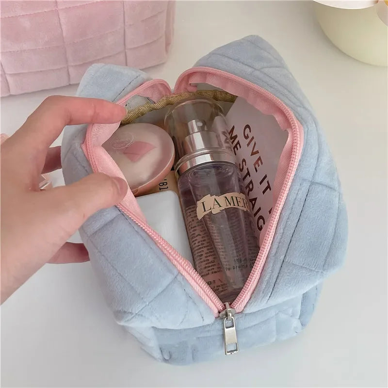 Simple Makeup Bag Pillow Pen Bag High Appearance Level WOMEN'S Large Capacity Pillow Bag Portable Storage Bags Makeup Pouch