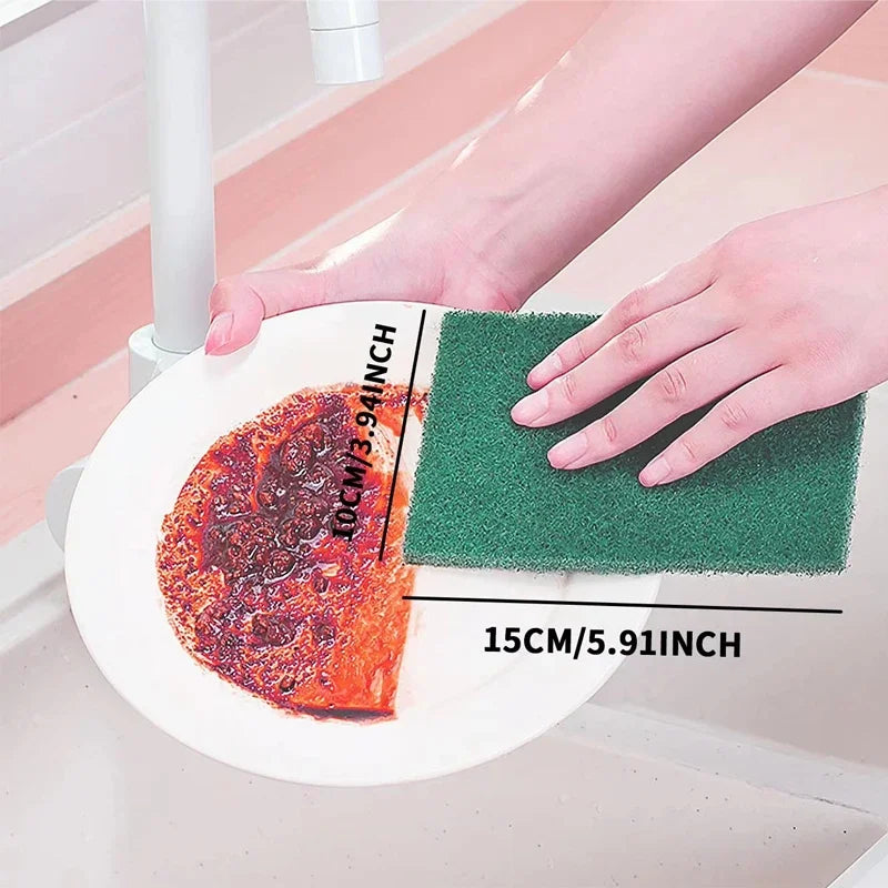 5/10Pcs Cleaning Wipe Pad Reusable Kitchen Cleaning Cloth Towels Soft Non-stick Oil Dishcloth Household Kitchen Rag Clean Tools