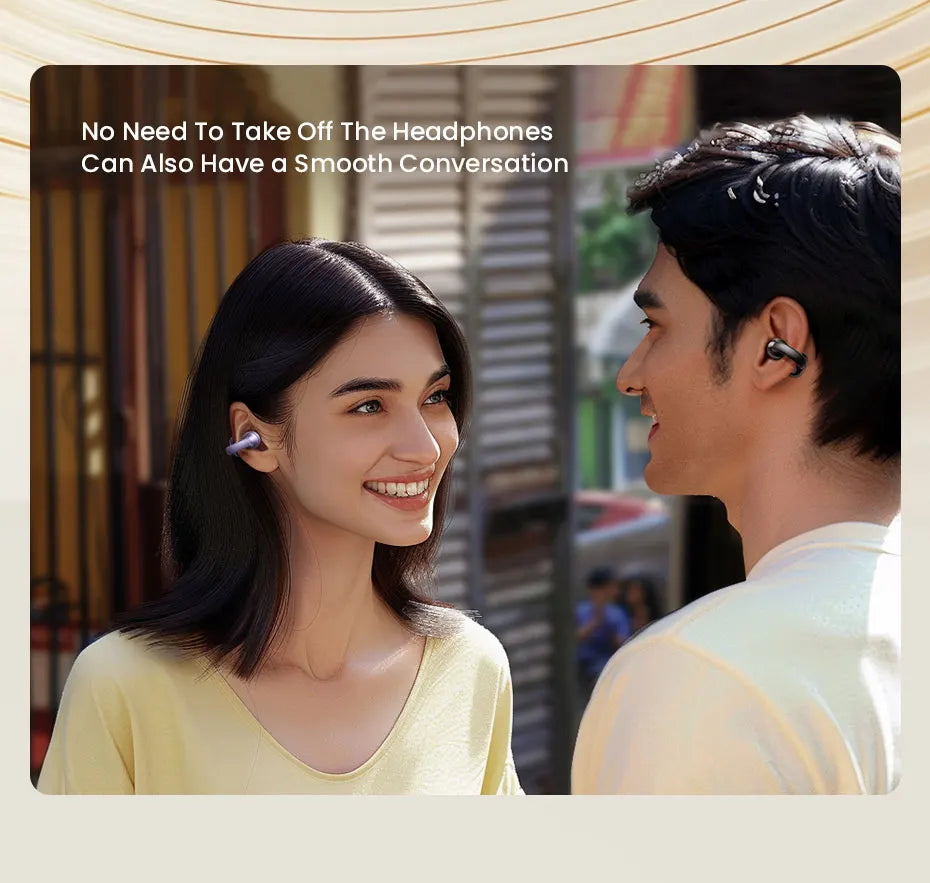 UGREEN HiTune S3 Open Ear Clip True Wireless Earbuds TWS Bluetooth Sports Earphones Headphones in Mic with Earhooks & Ear Hook