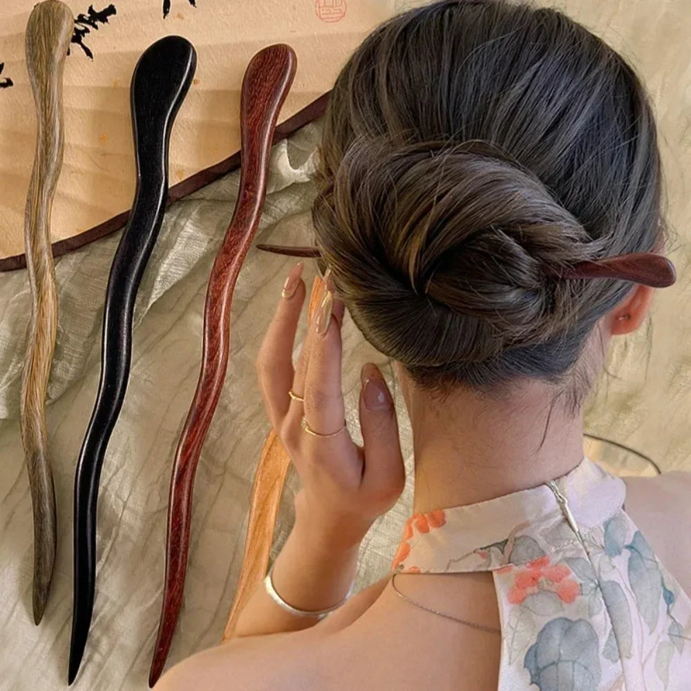 Hair Sticks Chopsticks Chinese Tortoise Shell Hairpin Hairs Clip Styling Pin Accessories for Women Hair Barrettes  Accessories