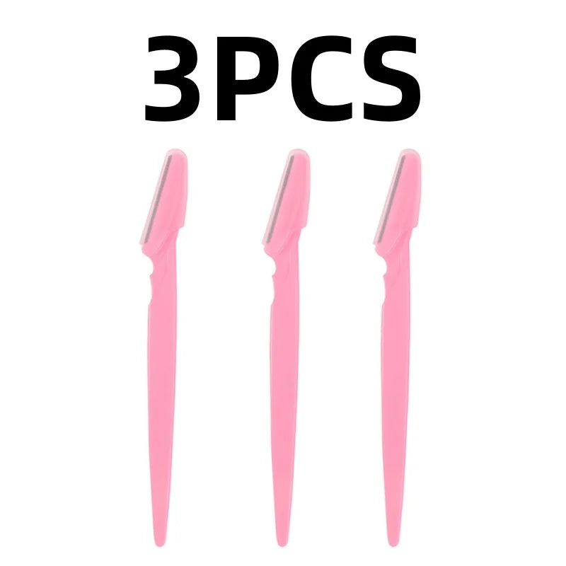Eyebrow Trimmer Blade Women Face Shaver Portable Eye Brow Epilation Hair Removal Cutters Safety Knife Makeup Scraper