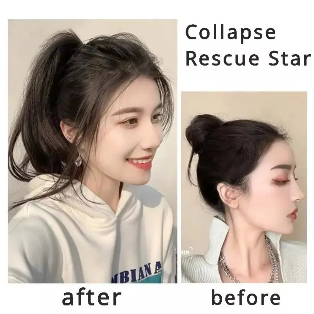 New Invisible Fluffy Hair Pad High Temperature Fiber Insert Comb Wig Cushion Hair Accessory Women's Styling