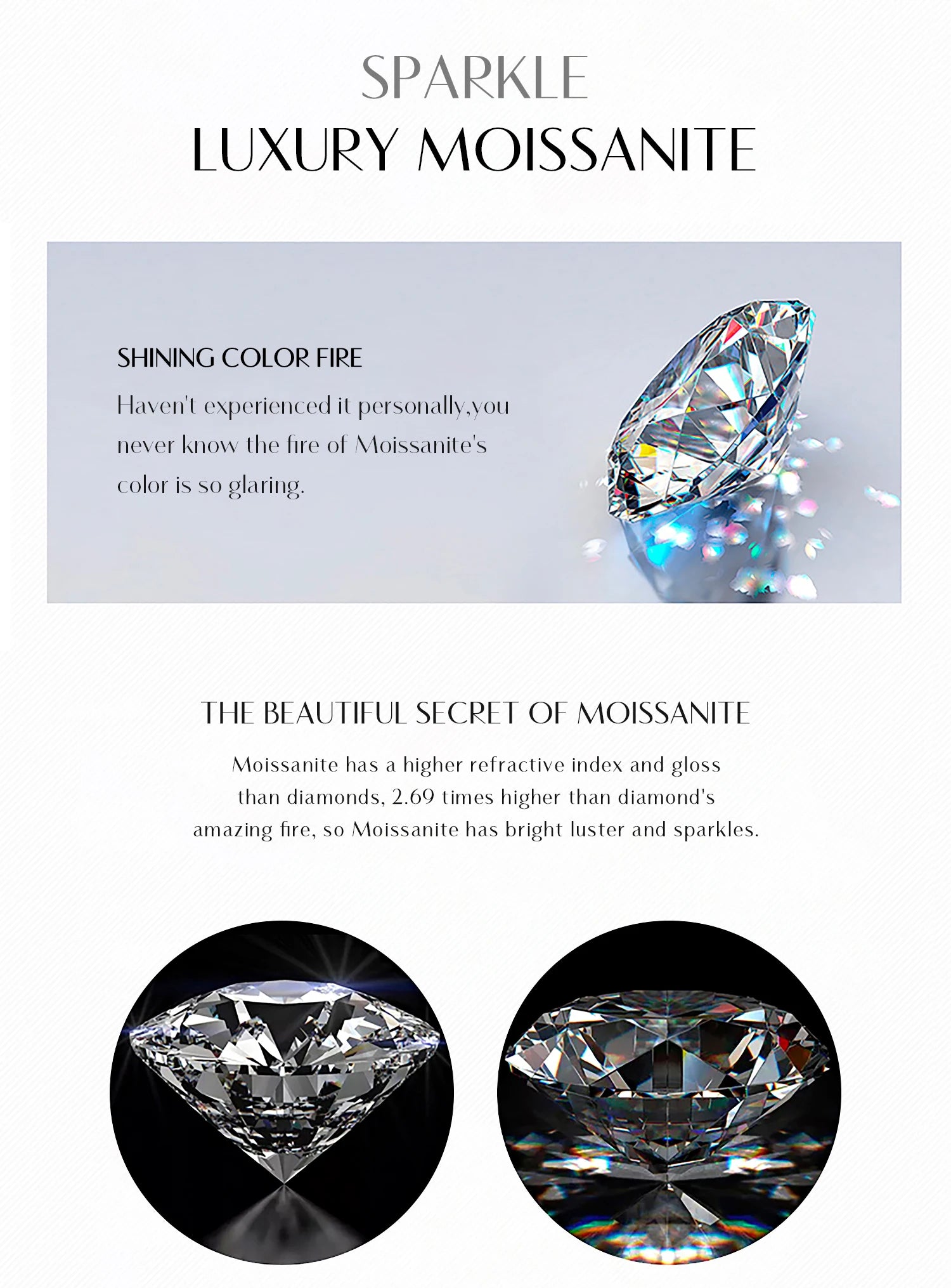 MODIAN 1CT D Color Emerald Cut Moissanite Halo Necklace 925 Sterling Silver Rectangle Wedding Pendant Necklace For Women Jewelry