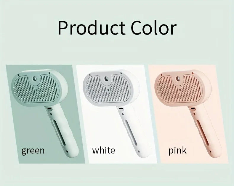 Steam Spray Grooming Brush Unique Steam Brush for Dogs Luxury Grooming Brush Dog Steam Brush Cat Supplies  Grooming