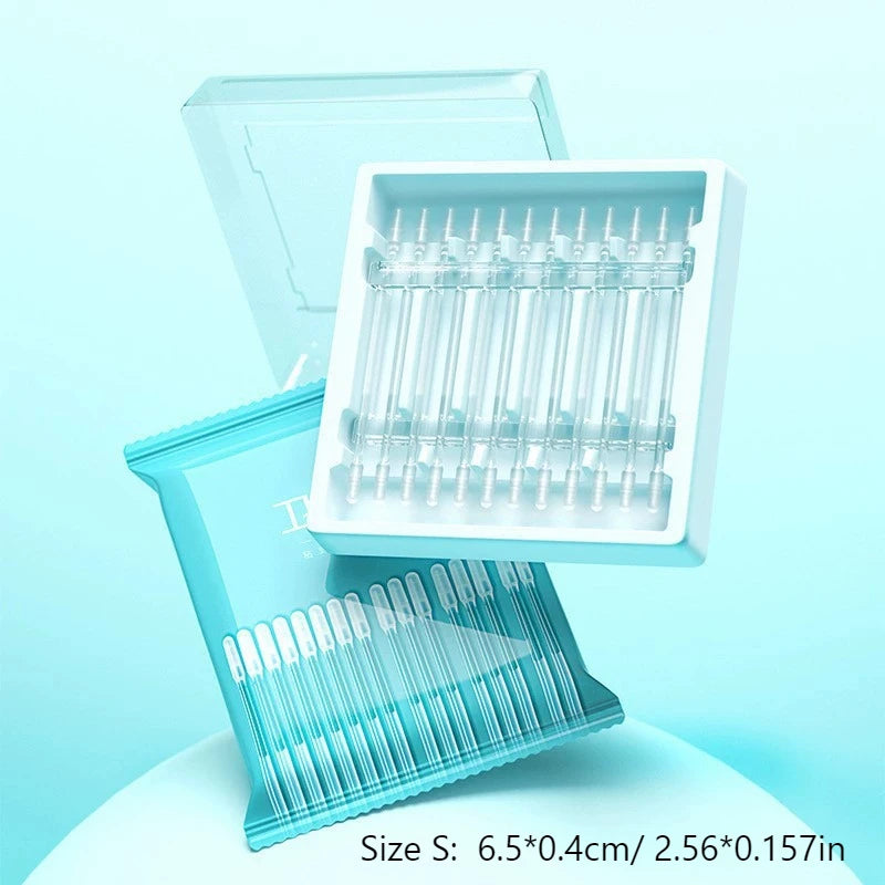24Pcs Disposable Silicone Ear Wax Remover Safe Sticky Ear Pick for Kids Adults Reusable Ear Cleaner Adhesive Earpick Swabs Tools