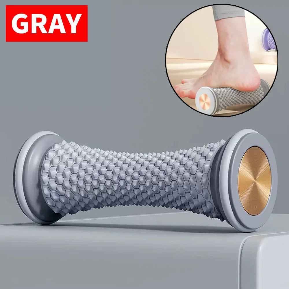 Foot Massager Massage Roller Yoga Massage Ball Plantar Fascia Roller Muscle Relaxation Care Plastic Manual Foot Massager Rollers