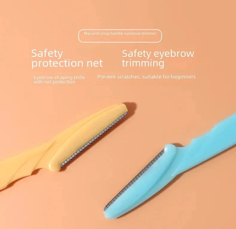 Eyebrow Trimmer Blade Women Face Shaver Portable Eye Brow Epilation Hair Removal Cutters Safety Knife Makeup Scraper