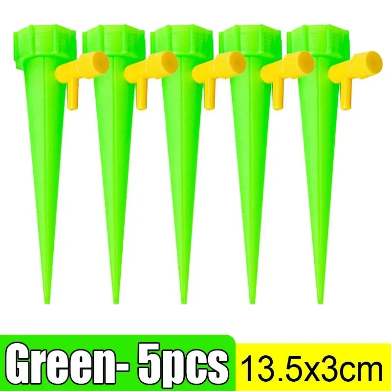 Automatic Watering Drip Kits Self Watering Spike For Flower Plants Adjustable Auto Water Dripper Device Garden Supplies