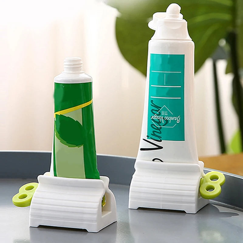 Tube Hand Cream Facial Cleanser Dispenser Holder Squeezer Toothpaste Squeezers Holder Portable Manual Squeeze Tools Household