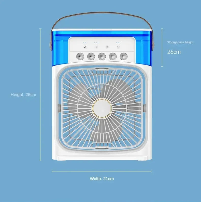 Portable Humidifier  Fan AIr Conditioner Household Small Air Cooler
