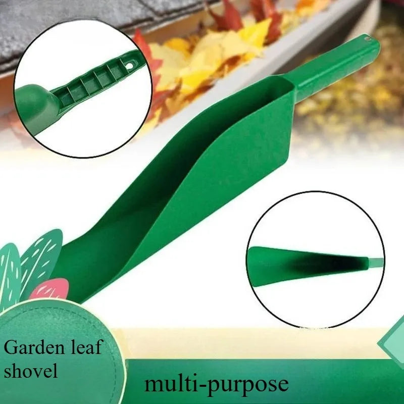 Plastic Gutter Getter Scoop Multi Use Dirt Debris Remove Leaf Cleaning Scoop Hand Scoop Gutter Cleaning Tool Garden Maintenance