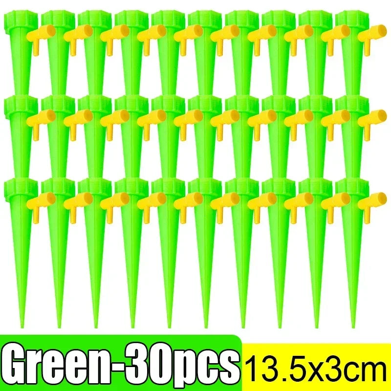 Automatic Watering Drip Kits Self Watering Spike For Flower Plants Adjustable Auto Water Dripper Device Garden Supplies