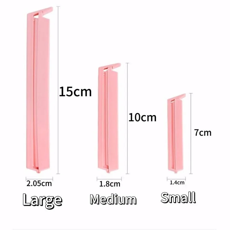 Portable Kitchen Storage Food Snack Seal Sealing Bag Clips Sealer Clamp Plastic Tool Kitchen Accessories Food Bag Clips