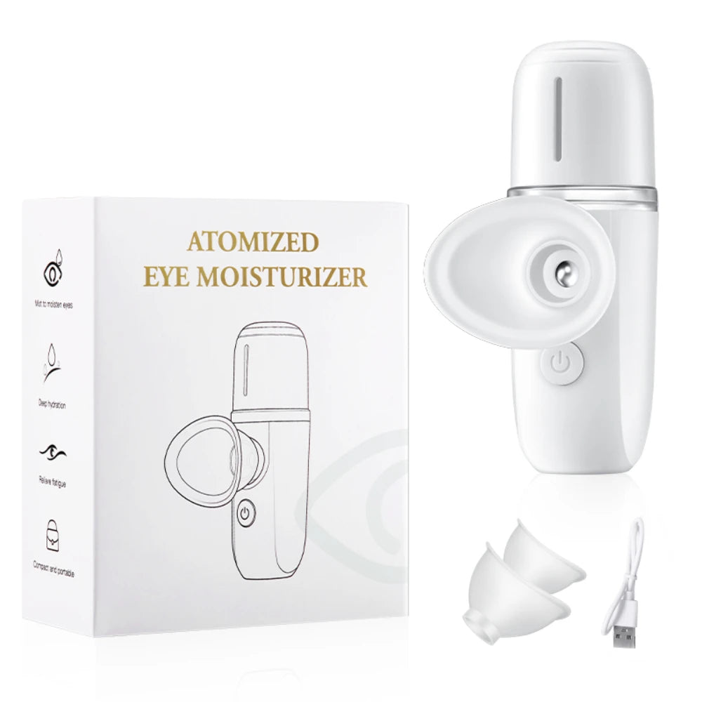Electric Eye SPA Steamer Nano Sprayer Device Moisturizing Eyes Care Water Mist machine for eye Beauty Health Face Humidifier New