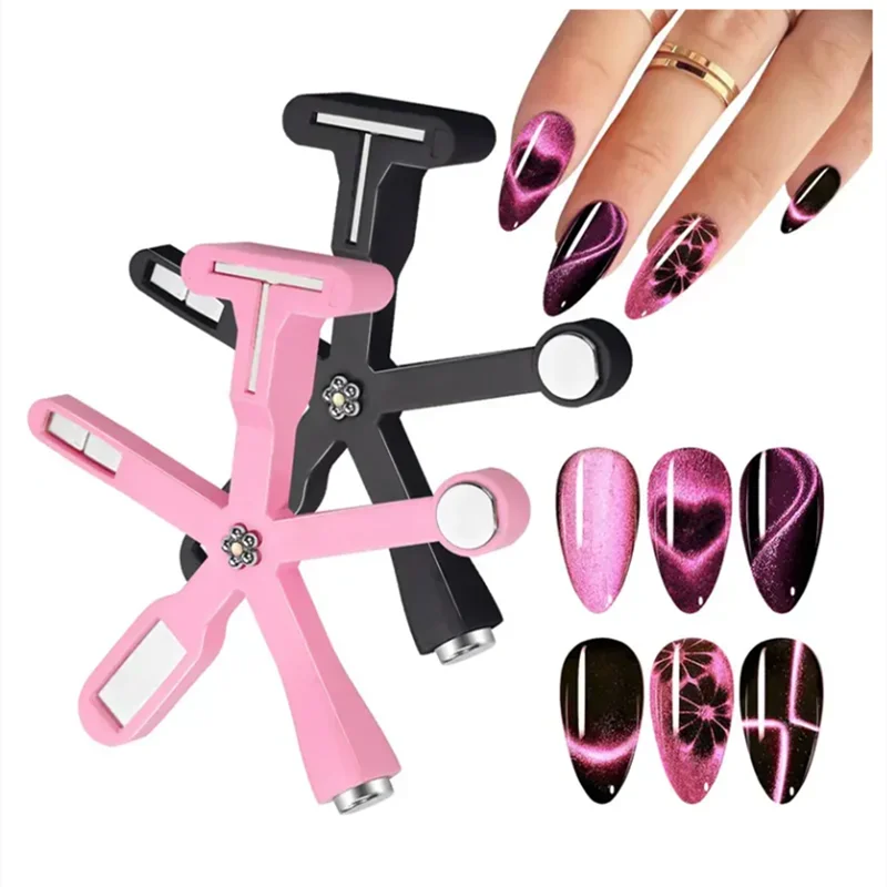 5/6-IN-1 Strong Magnetic Stick for Cat Eye Gel Polish Nail Magnet Tool Magnet Pen Nails Art Design Glitter Effect Manicure Tools