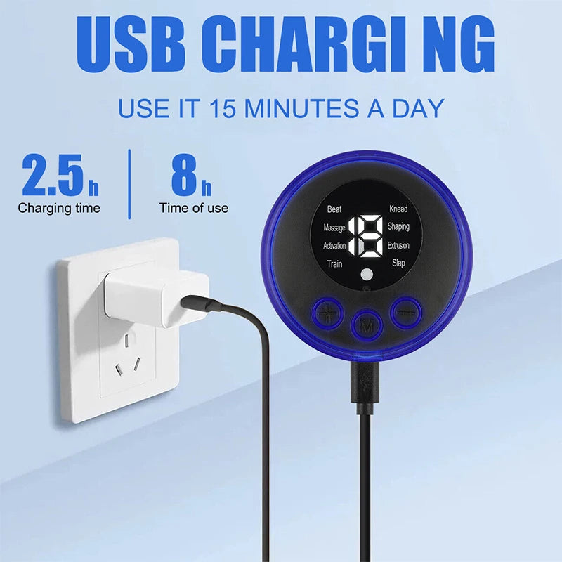 Electric TENS Pulse Neck Massager EMS Cervical Massage for Neck Back Body Electric Muscle Stimulator Electrostimulator 19 Gears