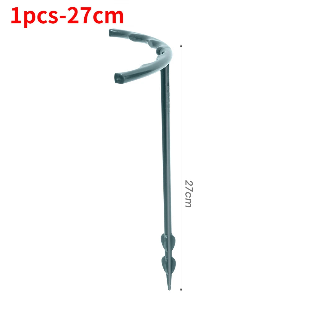 Garden Plant Support Cage Plie Flower Stand Holder Plastic Semicircle Greenhouse Orchard Fixing Rod Gardening Bonsai Tool